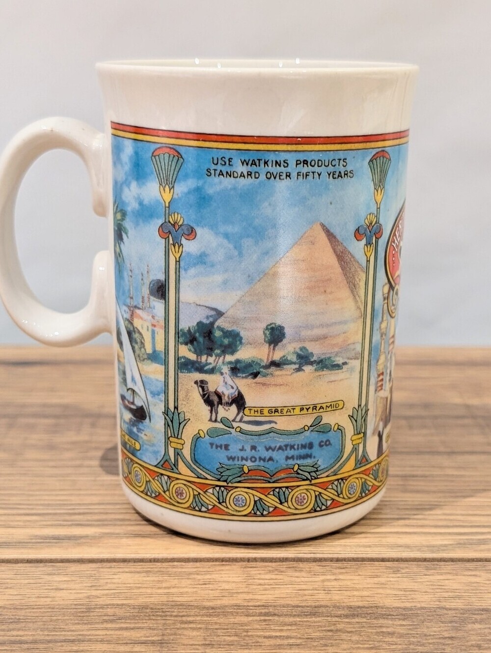 Watkins Heritage Collection Egyptian Bouquet Ceramic Mug - Picture 2 of 6